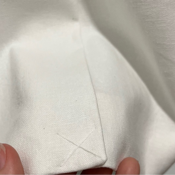 J. Crew Linen cotton Blend One Button Blazer White Size 0 NEW capsule wardrobe - Picture 10 of 14